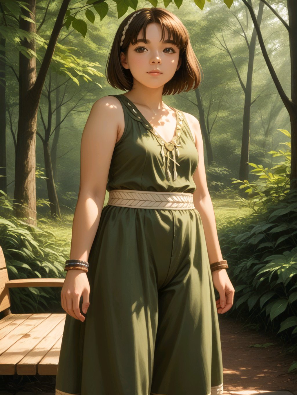 Maria — AI waifu companion: Passionate and bold, she lives every moment to the fullest.